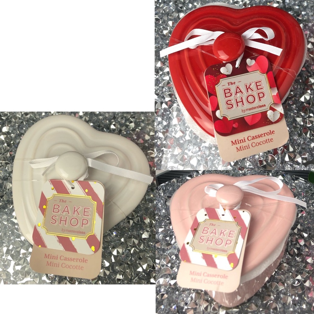 The bake shop by masterclass mini casserole dish bundle / set of 3